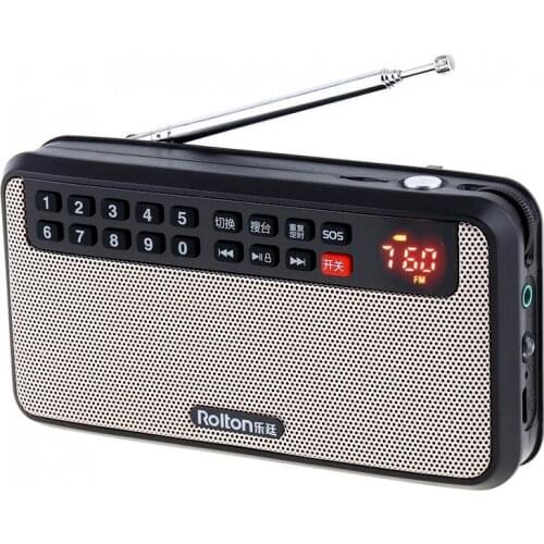 Portable FM Radio Speaker Card speaker with LED Display Subwoofer MP3 Music Player/Torch Lamp Verify for Home/Outdoor T60