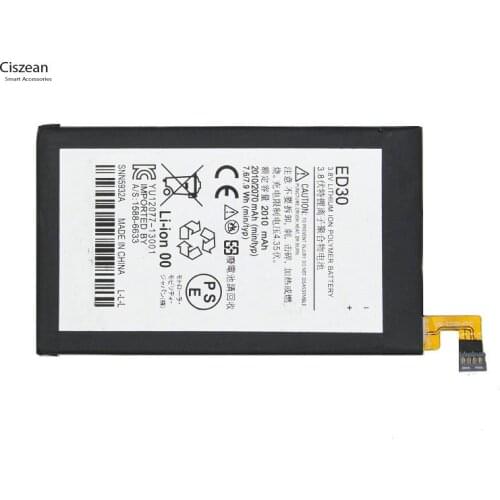 5pcs/lot 2010mAh ED 30 / ED30 Replacement Battery For Motorola Moto G G2 XT1028 XT1032 XT1033 XT1034 XT1068 Batteria Batterij