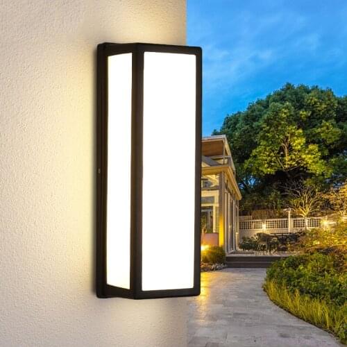 18/30/50W LED Outdoor Waterproof Wall Lamp Courtyard Garden Front Door Wall Light Outdoor Balcony Terrace Porch Light