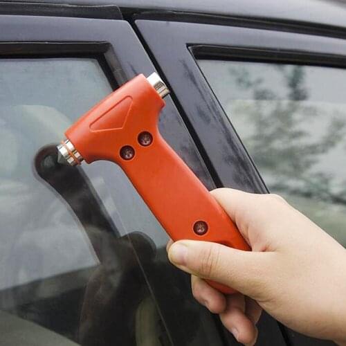 Safety Escape Glass Window Breaker Emergency Hammer Seat Belt Cutter Tool Mini Hammer 2 In 1 Functional Tools Portable 3