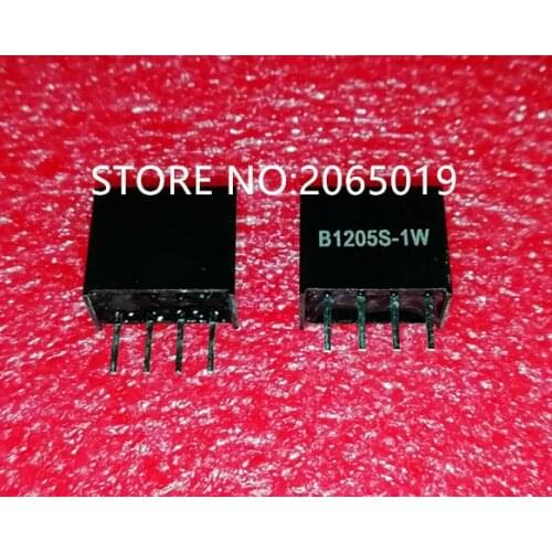 1PCS NEW B1205S-1W B1205S DIP-4 12V to 5V DC-DC Isolated power module
