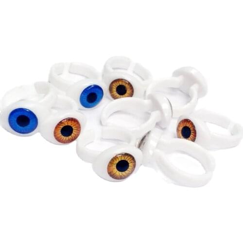 180 Eye Ball RINGS 26-R655 BOYS GIRLS Birthday Joke Party Favors Gift Game Gift Toys Prize Pinata Bag Filler Loot Gag Halloween