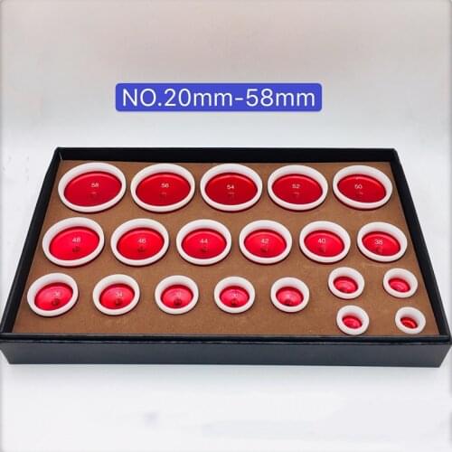 20pcs Watch Back Case Press Mold Fitting Dies Kit Watch Repair Tools w/Rubber Cover For Installing High-End Watch Glass Crystals
