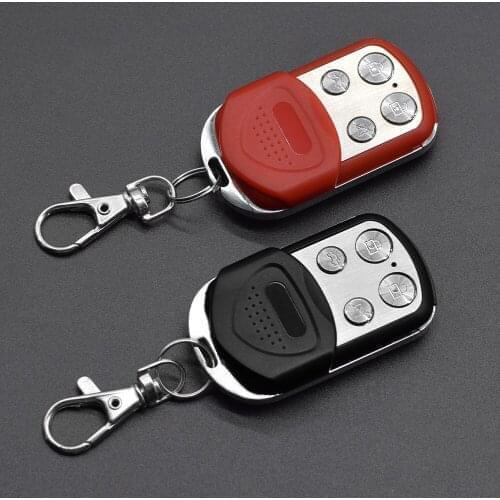 3pcs 433MHZ fixed code face to face duplicate clone garage gate command keyfob transmitter remote control 433.92mhz