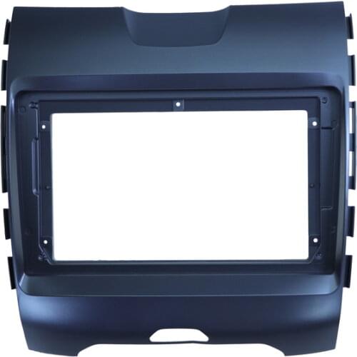 Car Fascia Navigation Fascias Dash Frame Kit For 9" Universal Android Multimedia Player For Ford Edge 2015 2016 2017 2018