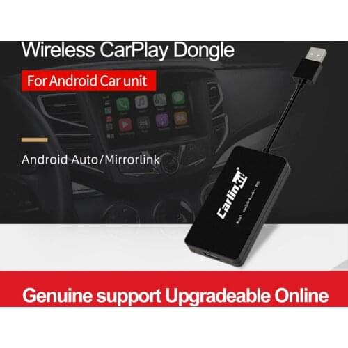Car Wireless CarPlay Dongle IOS/Android Phone Adapter Auto Dongle For Voice Control Hands Free Safe Driving Touch Screen Adapter
