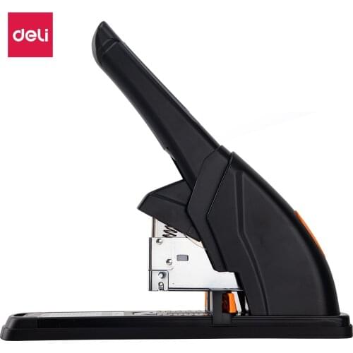 Deli E0386 Effortless Heavy-duty Stapler 120 sheets Power saving stapler office stationery stapling