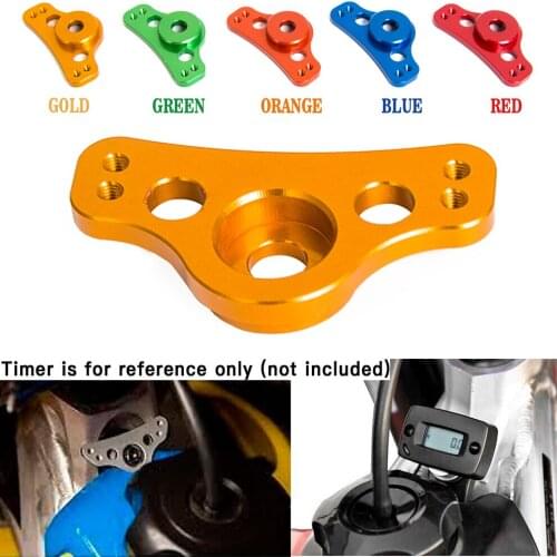 38mm Motorcycle Hour Meter Mount Bracket For KTM Suzuki For Honda Kawasaki For Husqvarna Yamaha 125 150 200 250 300 350 400 450