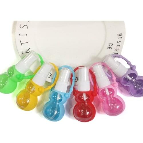 30ML Mini Refillable Silicone Gourd Type Empty Bottle Empty Spray Bottles Silicone Container Empty Cosmetic Containers