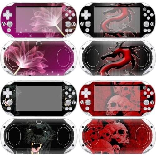 Fashion Vinyl cover wrap for ps vita 2000 Sticker Skin with game accessories