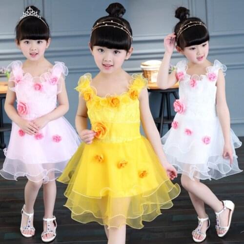 2018 new spring autumn/winter/summer Girls Kids Boys Flower dress comfortable cute baby Clothes Children