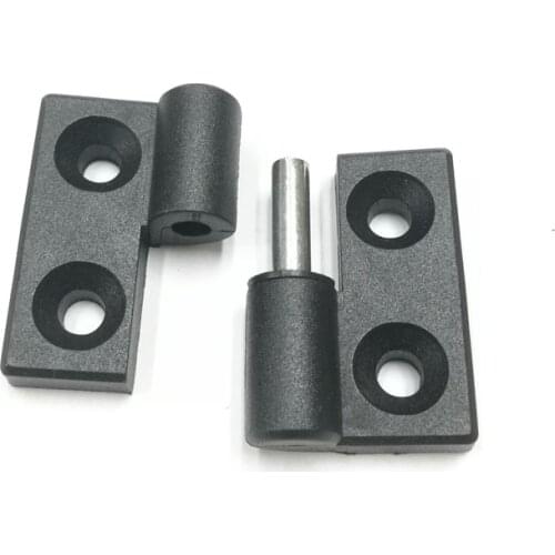 Plastic Removable Hinges Detachable Gemel Coupling Head 4040/3030 Black Hinge 10pcs