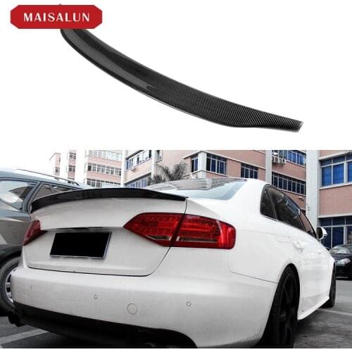 Suitable For Straight Audi A4 B8 Carbon Fiber Rear Spoiler