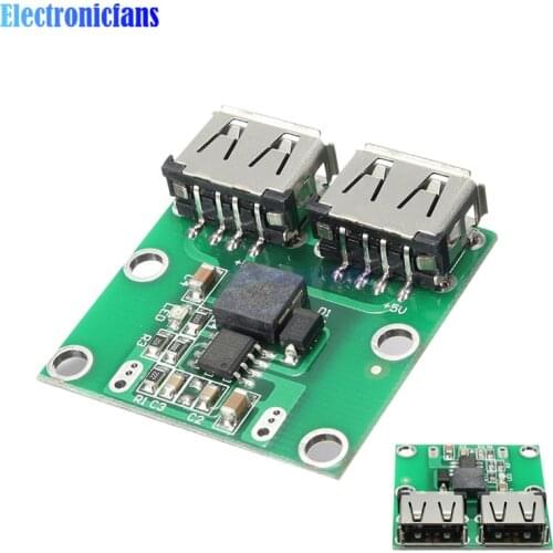 9V 12V 24V to 5V DC-DC Step Down Charger Power Module Dual USB Output Buck Voltage Board 3A 6-26V Car Charge Charging Regulator