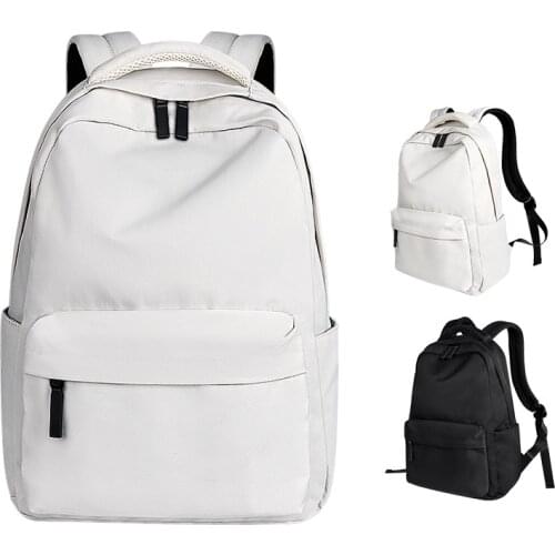 Laptop Backpack Men Women 12 13 14 15.4 Inch Notebook Computer Pouch Pack Office Work Women Bagpack Unisex Black Backpacking