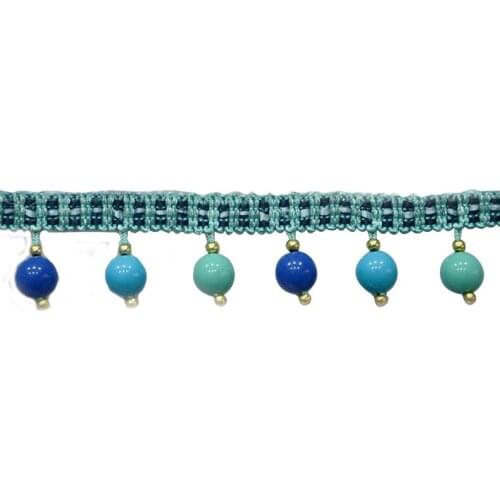 Cloth beads 2018 new curtain decoration accessories accessories Cute curtain lace beads