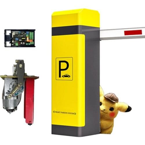 Parking Lot Control Vehicle Entry Lane Exit Lane Barrier Gate Automatic Traffic Car Road Boom Barrier Gate Motor