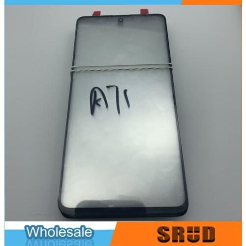 New Arrive Outer Glass For Samsung Galaxy A11 A31 A41 A51 A71 Laminated OCA Glue LCD Touch Screen Front Outer Glass Panel