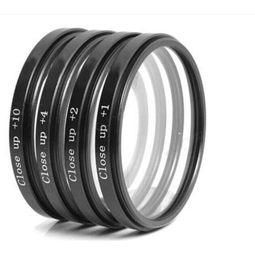 High quality 52mm Macro Close-Up +1 +2 +4 +8 +10 Close Up Lens Filter for Canon Nikon sony DSLR camera D3100 D3200 D5100 D5000