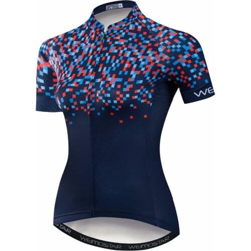 Weimostar Pro Summer Cycling Jersey Women Short Sleeve Bicycle Jerseys Maillot Ciclismo Road Bike Cycling Clothing Tops