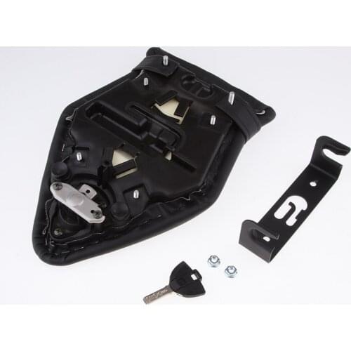 Motorcycle Rear Seat Pillion Cushion & Bracket & Key For BMW S1000RR 2009-17