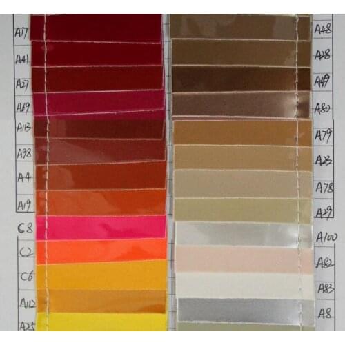 Factory supply mirror pearlescent patent leather PU fabric bags handbags leaching paint material wholesale