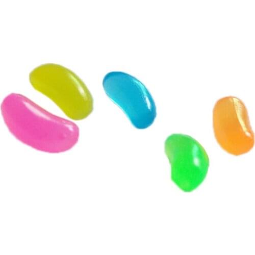 100Pcs Colorful Miniature Jelly Candy Cute Mini Fake Food Deco Parts Diy Plastic Simulation Foood