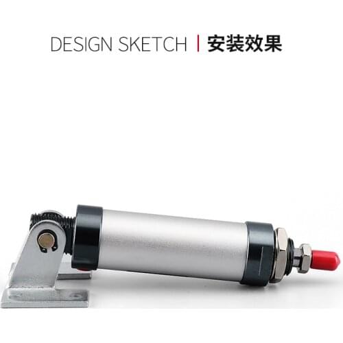 SDB Pneumatic Components Cylinder Mounting Accessories Special Tail Swing Bracket SDB Tripod CN