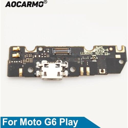 AOCARMO Microphones For Motorola Moto G6 Phones