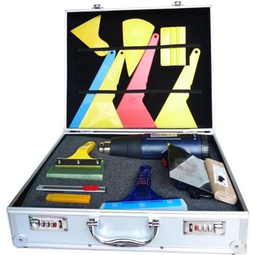 Car vinyl packaging paper cutter, car window coloring tool kit, automatic electric heat gun, air heat gun