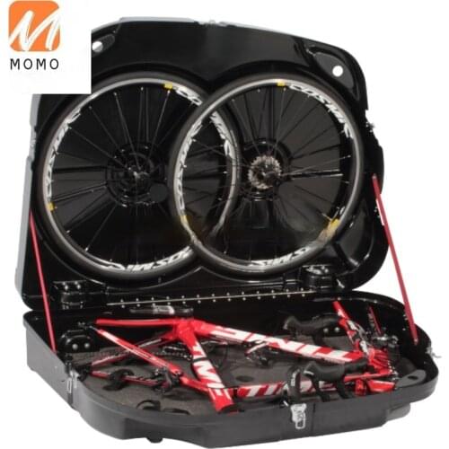 Bicycle bike transport hard case racing mountain bike travel bag vehicle box
