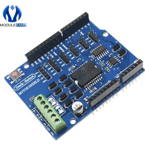 L298P L298 Shield R3 DC Motor Driver Shiled Board Module 2A Dual Full Bridge H-Bridge 2 Way For Arduino UNO r3 Relay 5V 12V