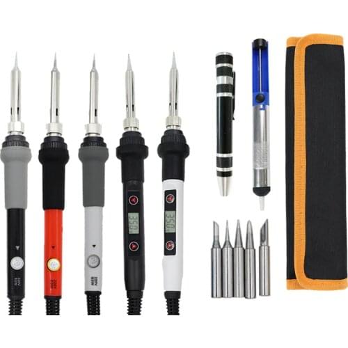 Timostention adjustable temperature internal heating electric soldering iron tip Welding gun welding gun household repair tool