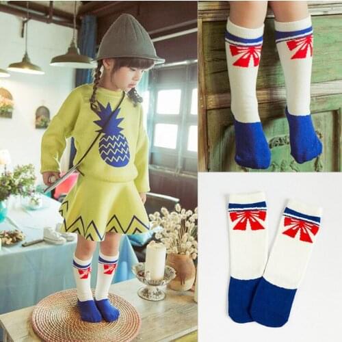 Kids Baby Socks Animal Print Children baby Girls Boys Knee High Socks Infant Toddler Long Socks High cost performance ratio