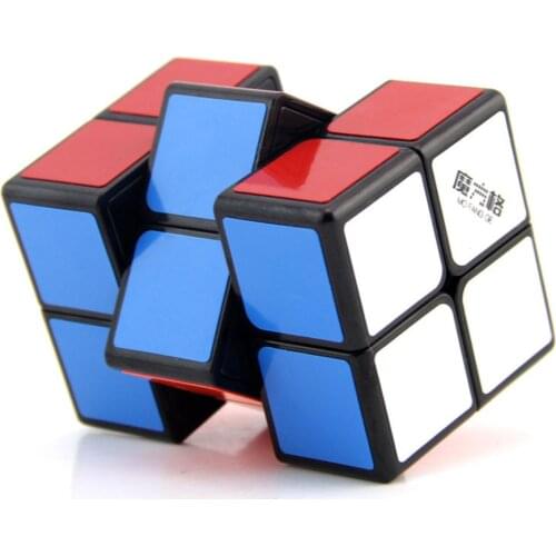 QiYi MoFangGe 2x2x3 Magic Cube 223 White/Black Color Professional Magics Speed Puzzle Cubes Kids Educational Funny Toys For Boys