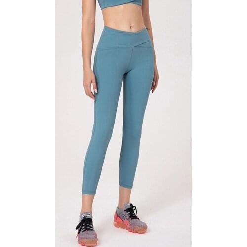 2021 Hot Style Sports Fitness Pants Women Summer Hips and Legs Yoga Pants
