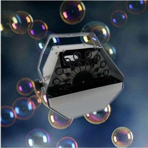 Mini Bubble Machine 60W Remote Contol Stage Effect Machine Good Quality Special Effects Equipment for DJ Concert Wedding Party