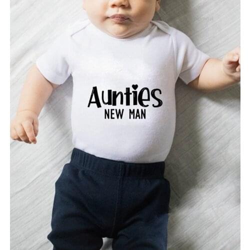 Clothing for babies jumpsuit for newborn Printing Love Aunt newborn baby girl clothes Cotton baby boy clothes children rompers