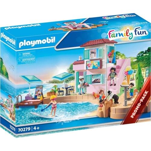PLAYMOBIL 70279 ice cream making port
