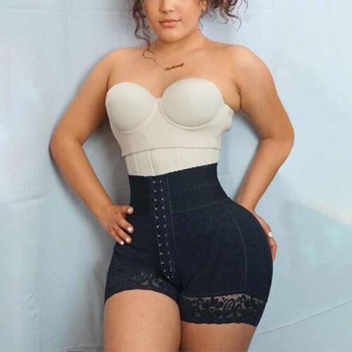 BBL Shorts Double Compression High Waisted With Mid-section Tummy Control Curvy Fit fajas Colombianas Originales Skims Lim