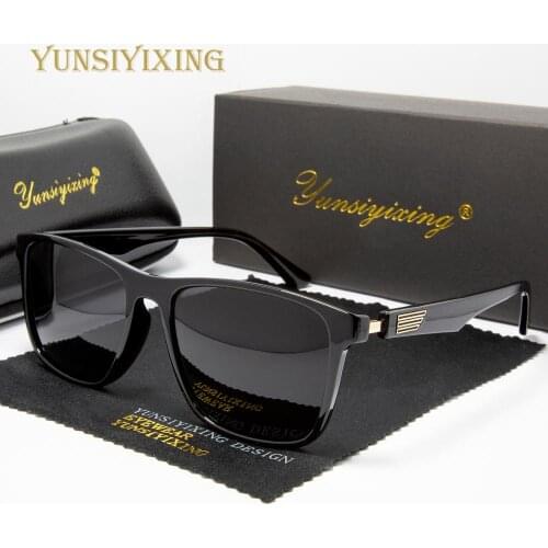 YSYX New Polarized Sunglasses Women Fashion Big Frame Sun glasses For Women UV400 Driver Vintage Male Eyewear oculos de sol 8854