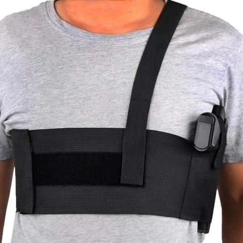 Tactical Gun Holster Concealed Handgun Carrier Pistol Pocket Holster Anti-Theft Safety Bag Hidden Gun Holder Hunting Pouch