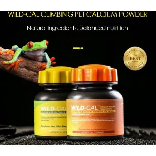 Reptile crawling pet with D3 calcium powder chameleon tortoise gecko maned lion vitamin nutrition and health products