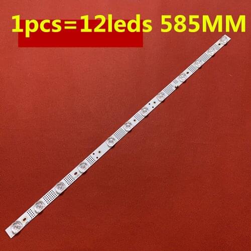 2pcs LED Backlight strip 12 Lamp For TCL 32"TV LVW320NEAL 32HR330M12A0 V3 4C-LB3212-HR01J 32P6 32P6H 32P6H 6v LED