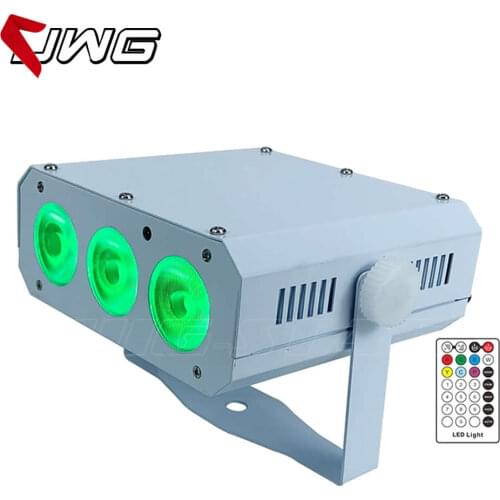 3x18W IR remote 2.4G Wireless DMX Mini LED Par Battery Power Effect Stage Light