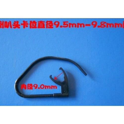 DHL free. 500pcs/lot. OEM plastic earhook for Work for Work for 9.5-9.8MM bluetooth.inner:9MM earloop