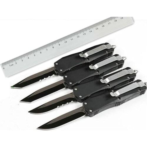 7 Models 7inch Small A07 440 Blade Dual Action Troon Tactical Folding Pocket Fixed Blade Knife Fishing EDC Survival Tool Knives