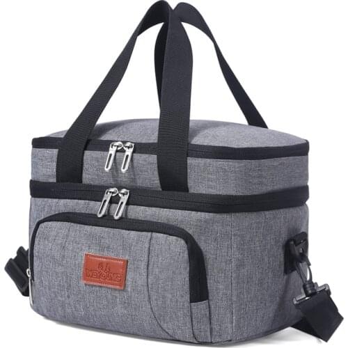 8L 20L Outdoor Insulated Thermal Cooler Picnic bag with shoulder strap car using ice pack Bolsa termica loncheras para mujer