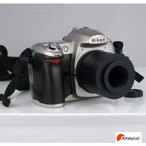 Nikon SLR / DSLR Camera adapter for Olympus Microscope BX41 BX51 MX 51 CX F port to Olympus triocular port