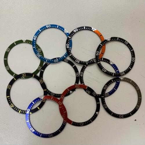 Watch accessories ring mouth outer diameter 38mm inner diameter 32mm aluminum sheet flat bezel special glue for ring mouth